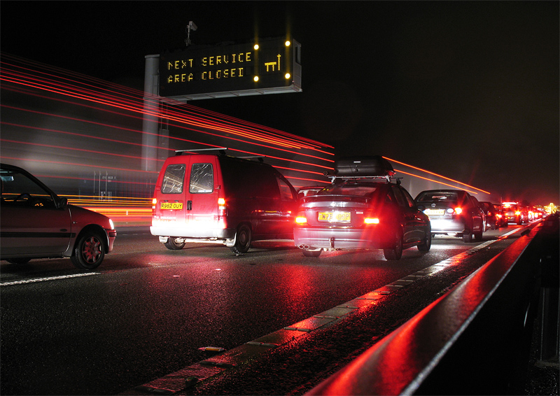 next service area closed