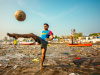 (plastic) beach soccer