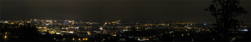 bradford at night