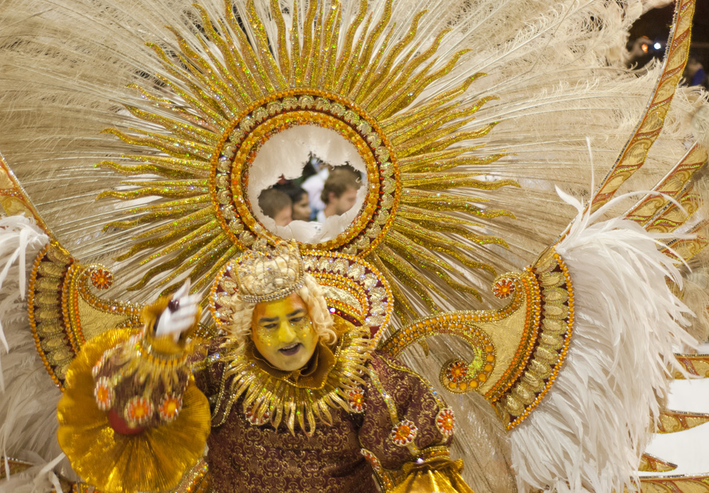 feathers in the thread