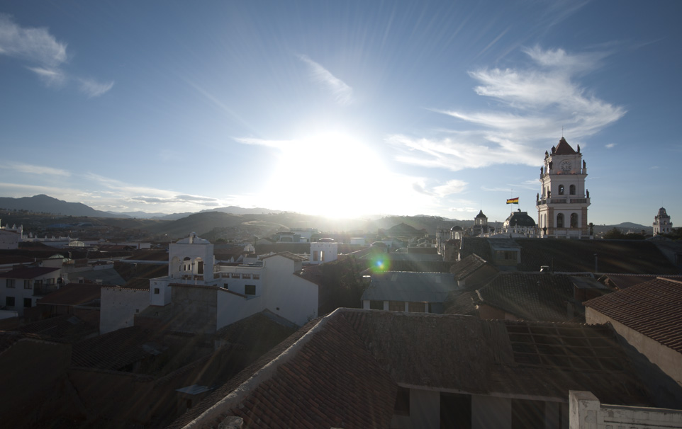sneaking on the roof