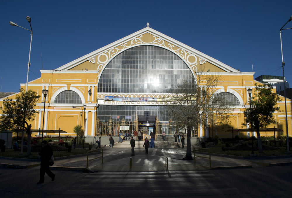 terminal de buses la paz