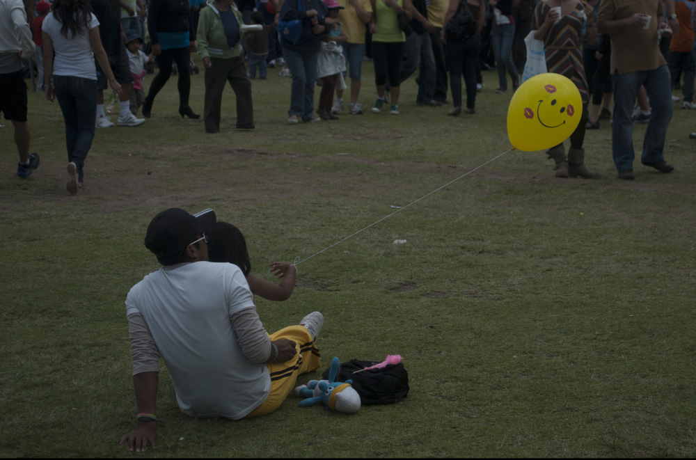 that man's a balloon