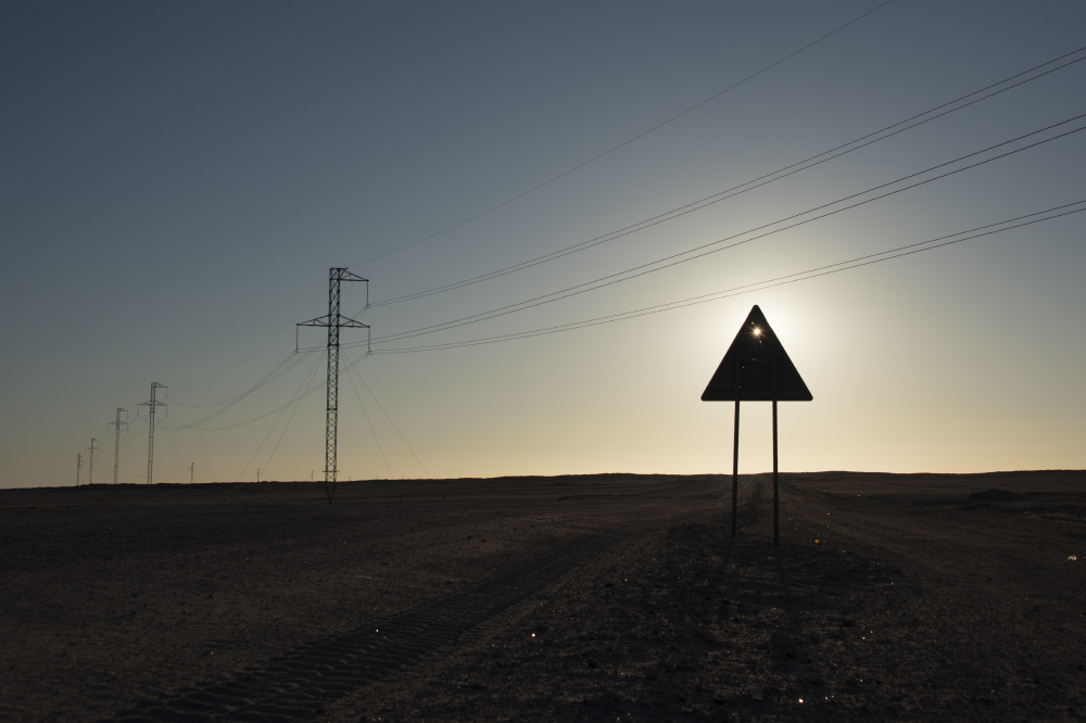 when you're out of road